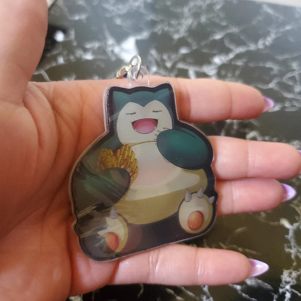 Pokémon: Snorlax Motion Changing Keychain